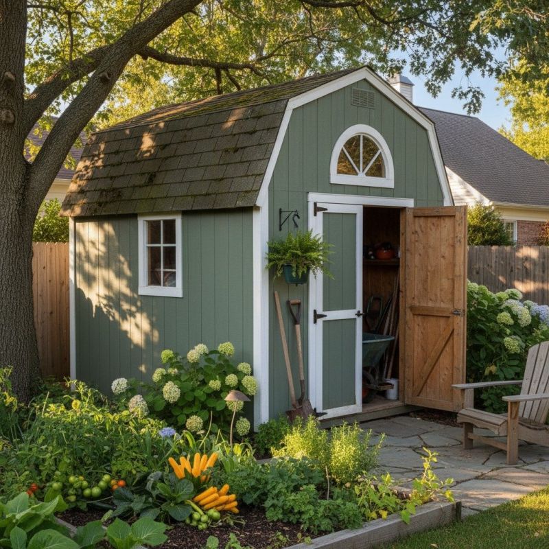 Cedar Shed Installation in Conroe, TX