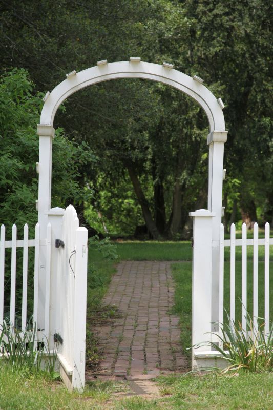 Garden Arbor Installation in Wilmington, NC