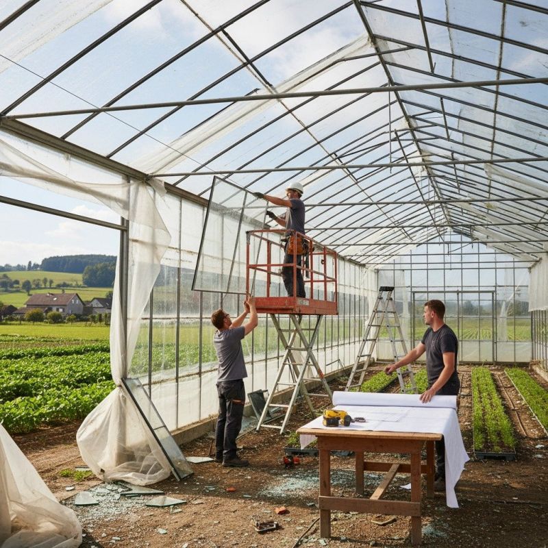 Local Greenhouse Installation pros at work
